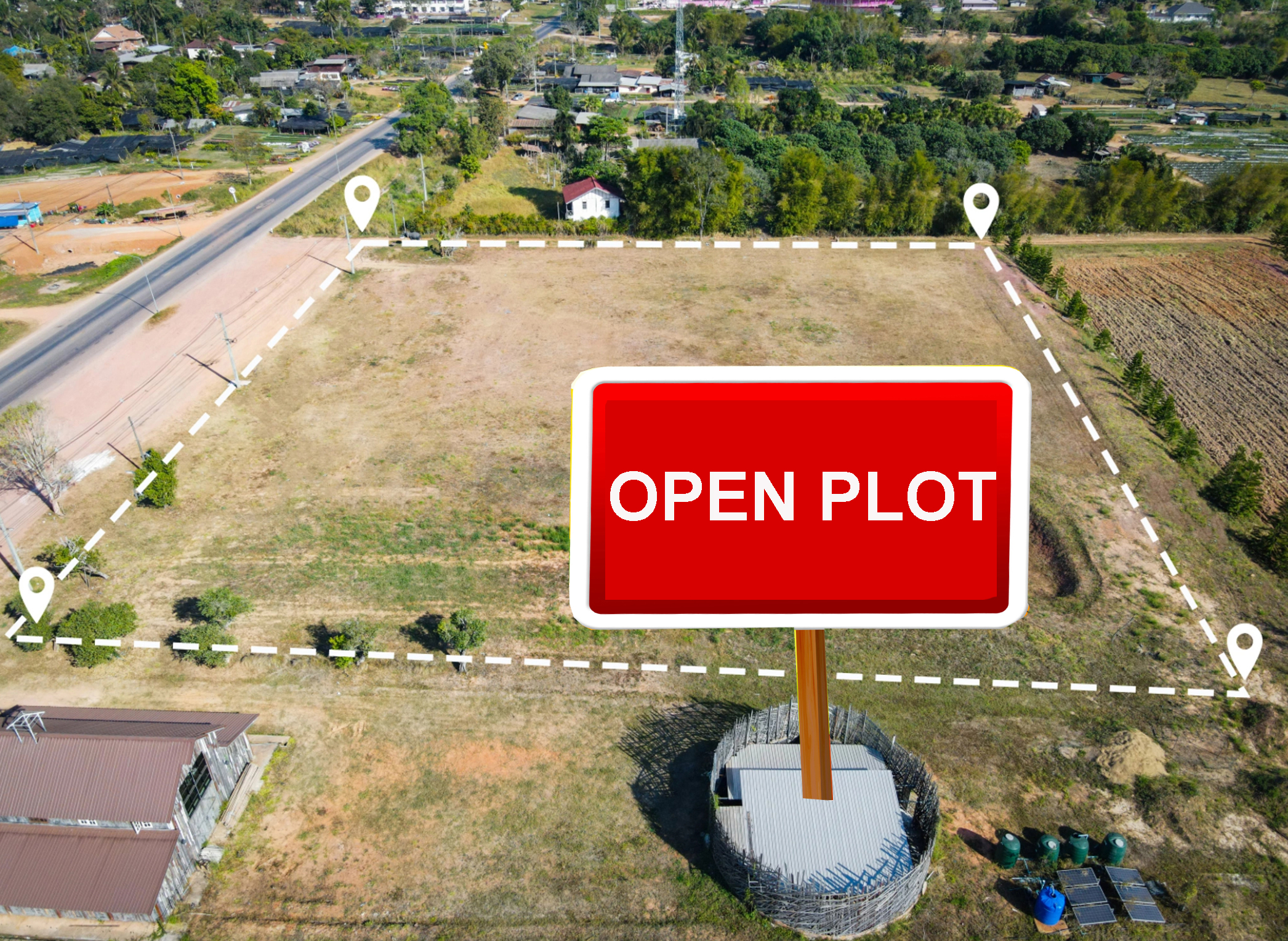 Open Plots
